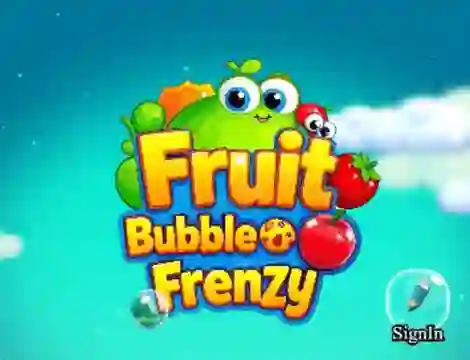 Игра Fruit Bubble Frenzy онлајн