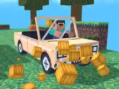 Игра Noob: Obby in a Car онлајн