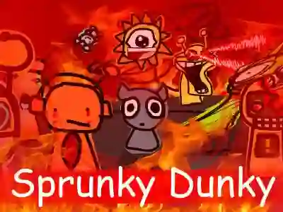 Игра Sprunky Dunky онлајн