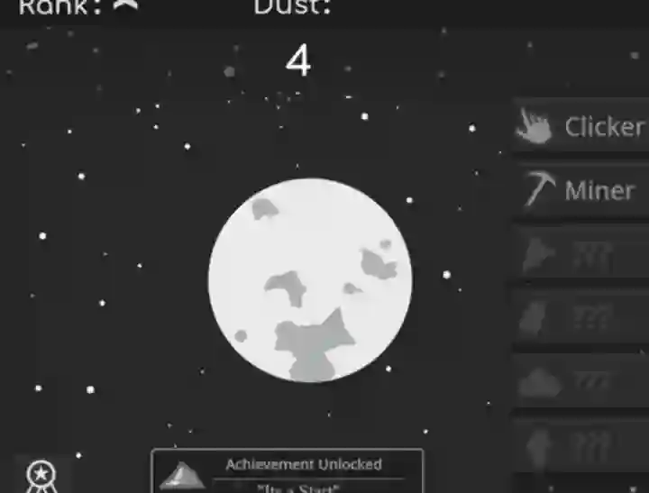 Игра Planet Clicker Dust Collector онлајн