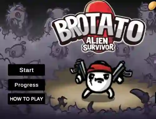 Игра Brotato Alien Survivor онлајн