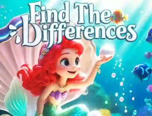 Игра Find The Differences: Little Mermaid онлајн