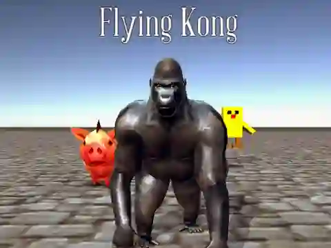 Игра Flying Kong онлајн
