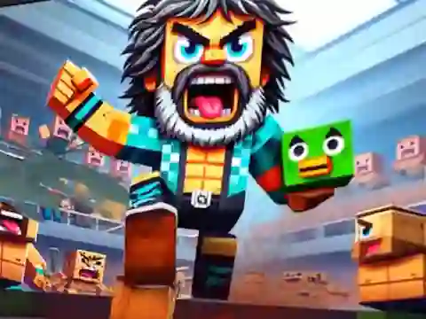 Игра Chicken Jockey Combat онлајн