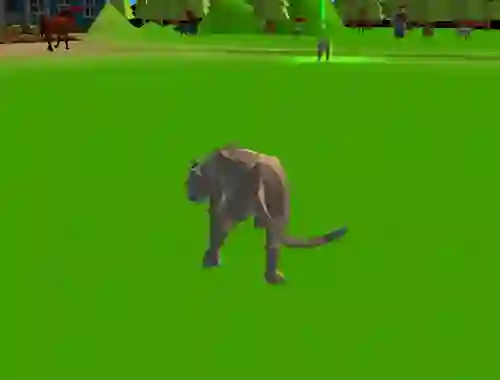 Игра Cougar Simulator - Big Cats онлајн