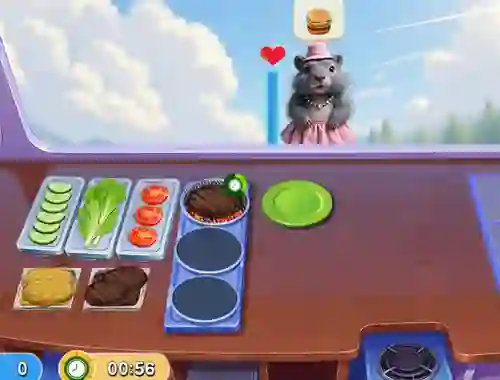 Игра Marmot Diner Dash онлајн