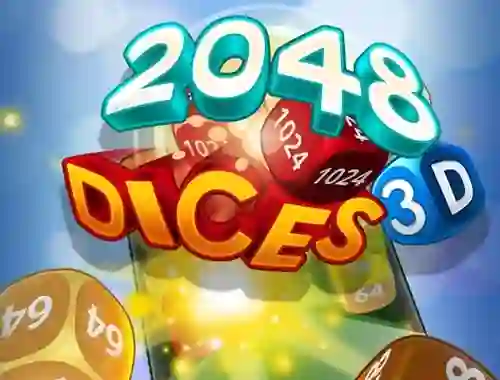 Игра Dices 2048 3D онлајн