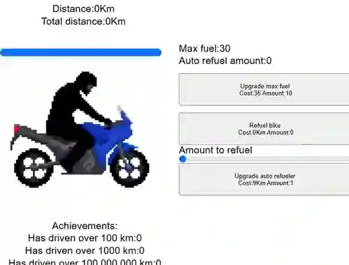 Игра Motorbike Clicker онлајн