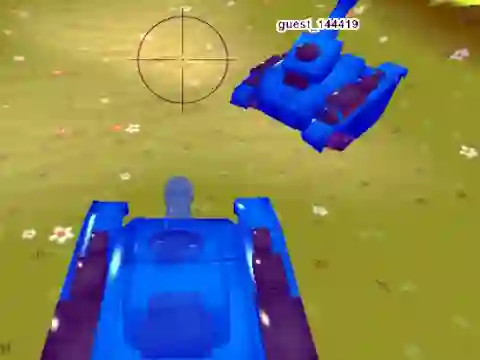 Игра Tanks 3D io онлајн