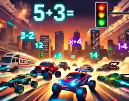 Игра Mathematics Racing онлајн