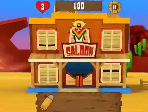 Игра Saloon Robbery онлајн