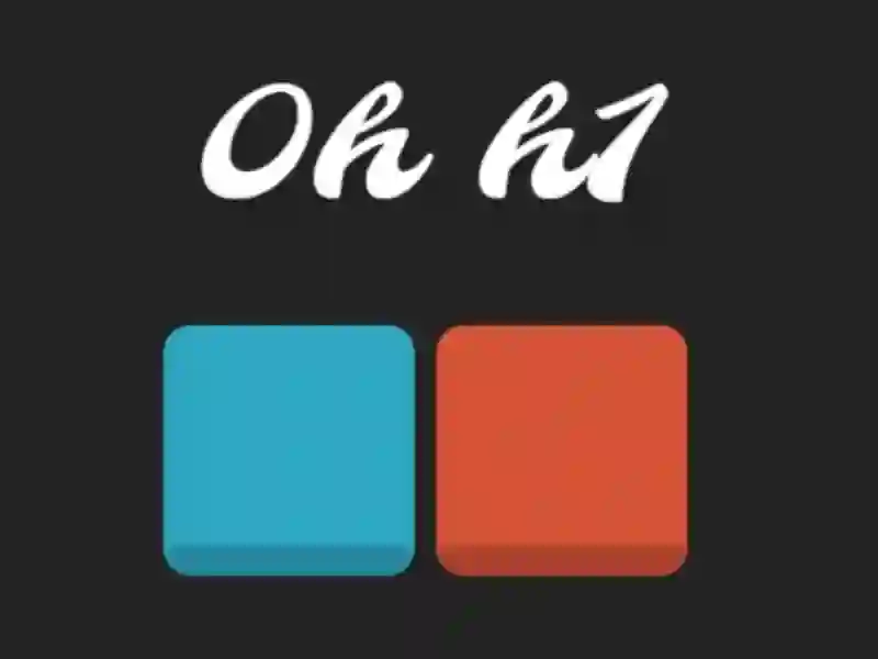 Игра 0h H1 онлајн