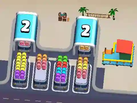Игра Sort the Passenger онлајн