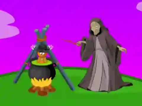 Игра Saving A Boy From A Witch онлајн