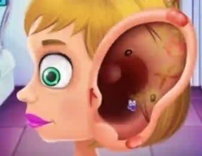 Игра Children's Doctor Treating Ears онлајн