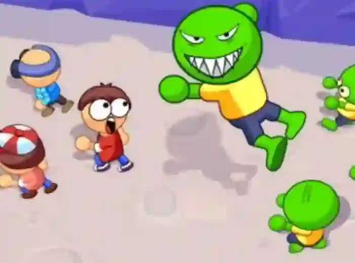 Игра Zombie Crowd & Merge онлајн