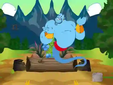 Игра Escape From Wonder Genie Land онлајн