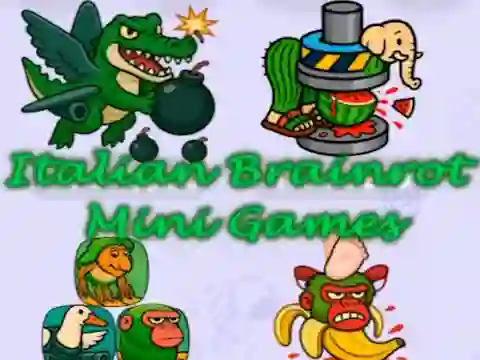 Игра Italian Brainrot Mini Games онлајн