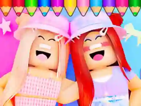 Игра Coloring Book: Roblox Bestie онлајн