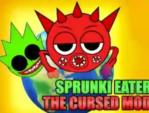 Игра Sprunki Eater The Cursed Mod онлајн
