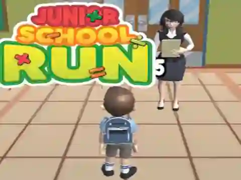 Игра Junior School Run онлајн