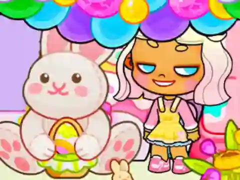Игра Jigsaw Puzzle: Avatar World Easter Party онлајн