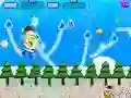 Игра Swinging SpongeBob Xmas онлајн