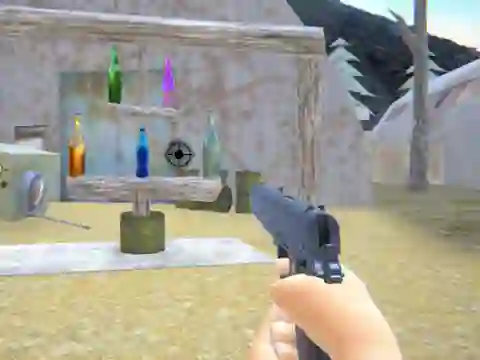 Игра Bottle Shooter 3d онлајн