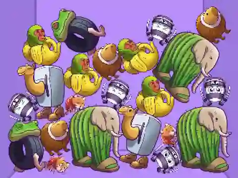 Игра Merge Brainrot онлајн