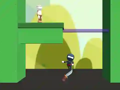 Игра Slow Time Ninja онлајн