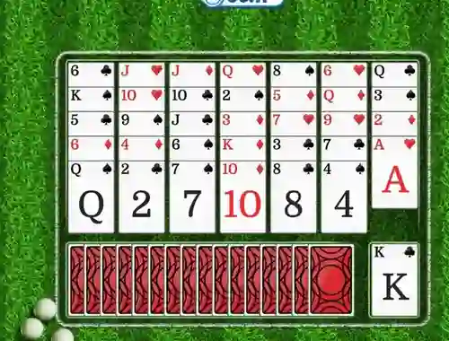 Игра Golf Solitaire онлајн