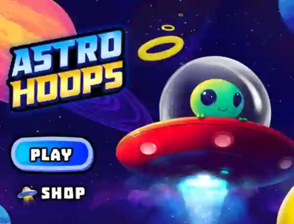 Игра Astro Hoops онлајн