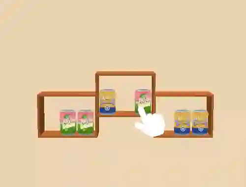 Игра Sort Match 3d Goods Puzzle онлајн