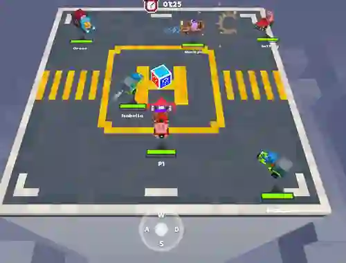 Игра Bumper Car Demolition Race онлајн