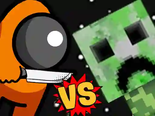 Игра Among vs Creeper онлајн