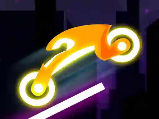 Игра Neon Hill Rider онлајн