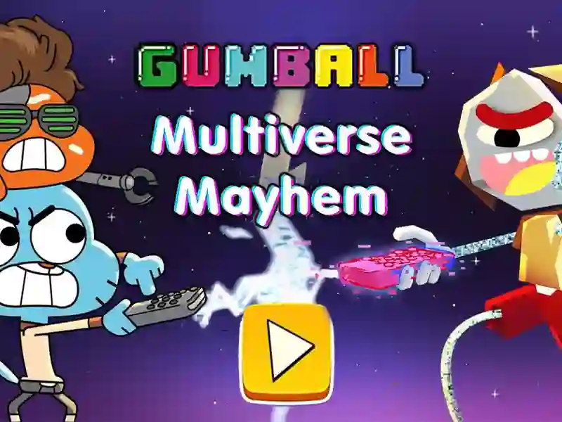 Игра The Amazing World of Gumball Multiverse Mayhem онлајн