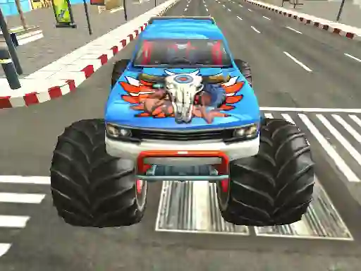 Игра Monster Truck City Parking онлајн