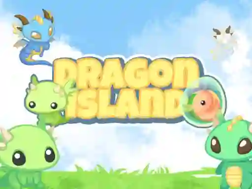 Игра 2048 Dragon Island онлајн