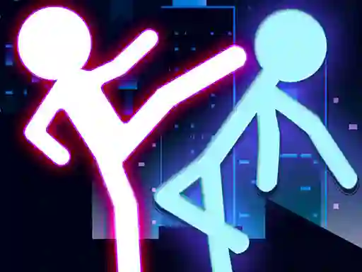 Игра Stickman Ultimate Street Fighter 3D онлајн