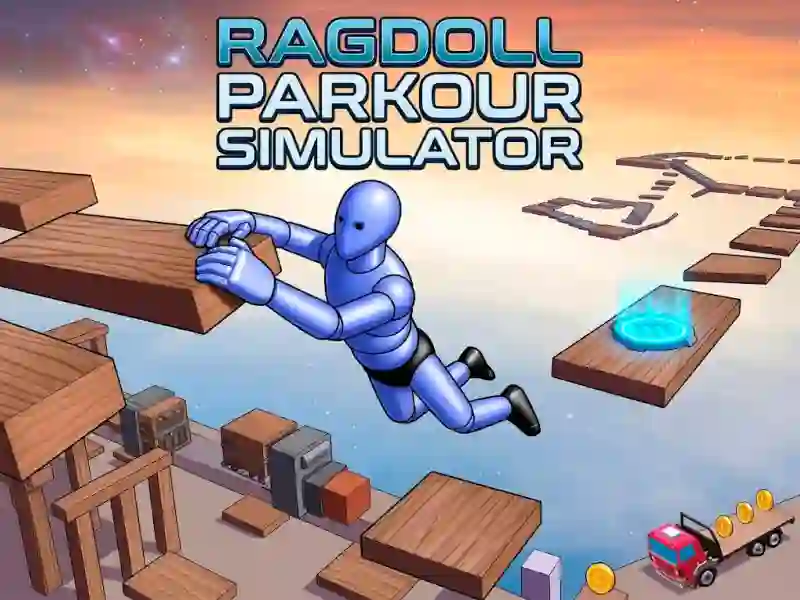 Игра Ragdoll Parkour Simulator онлајн