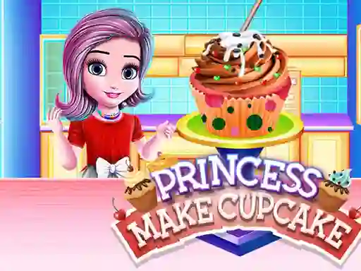 Игра Princess Make Cup Cake онлајн