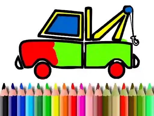 Игра Back To School: Truck Coloring онлајн