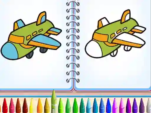 Игра Aero Coloring Books онлајн