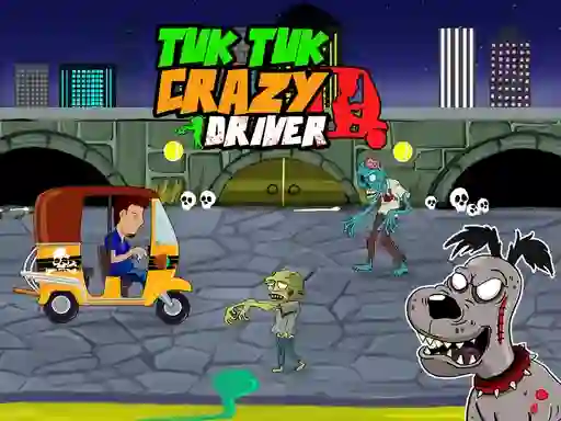Игра Tuk Tuk Crazy Driver онлајн