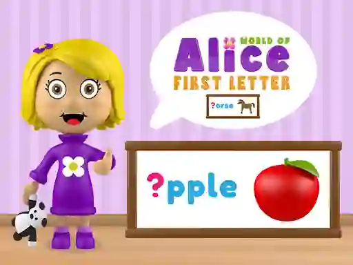 Игра World of Alice First Letter онлајн