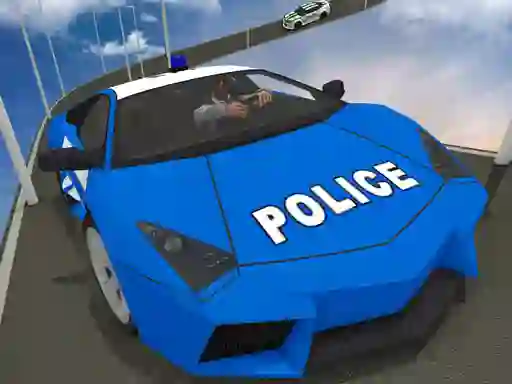 Игра Impossible Police Car Track онлајн