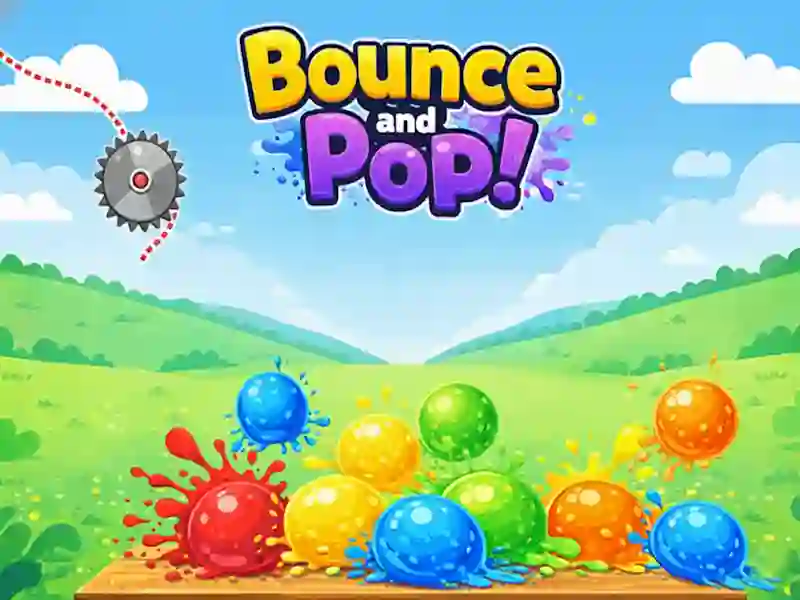 Игра Bounce and Pop! онлајн