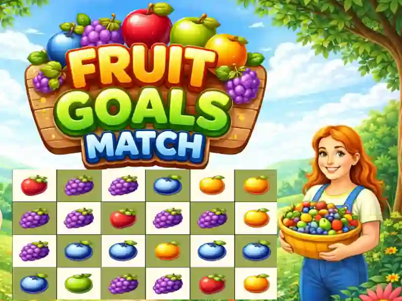Игра Fruit Goals Match онлајн