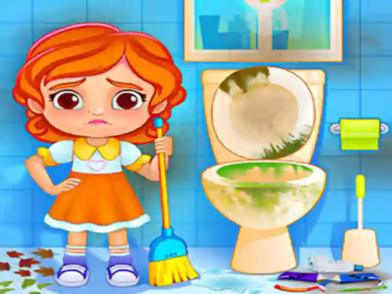 Игра Kids House Cleanup онлајн